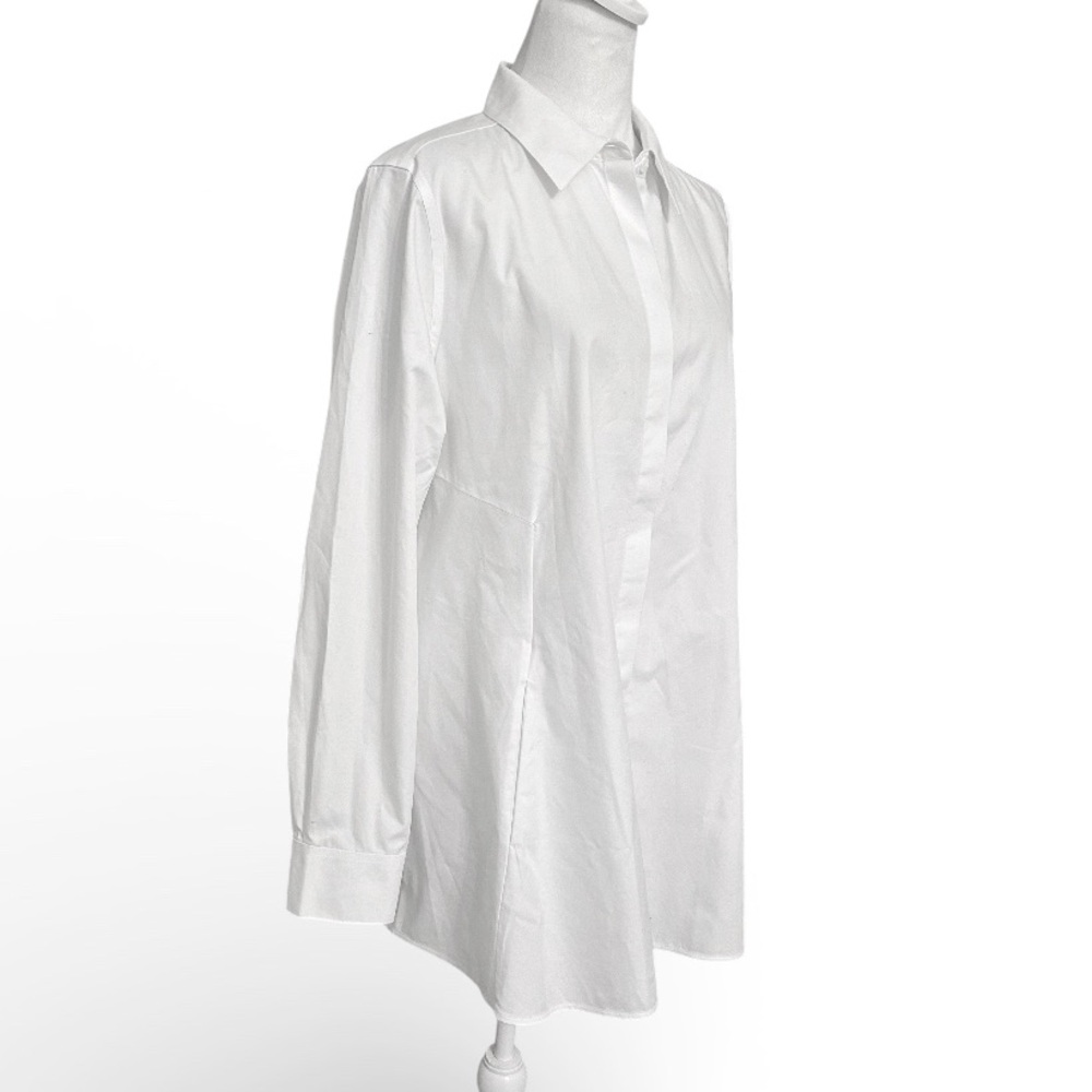 Foxcroft Cici Non-Iron Tunic NWOT - Picture 6 of 7